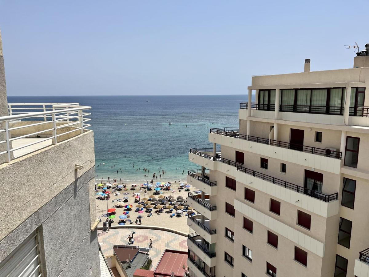 Primera Linea Con Piscina En Calpe Exteriör bild