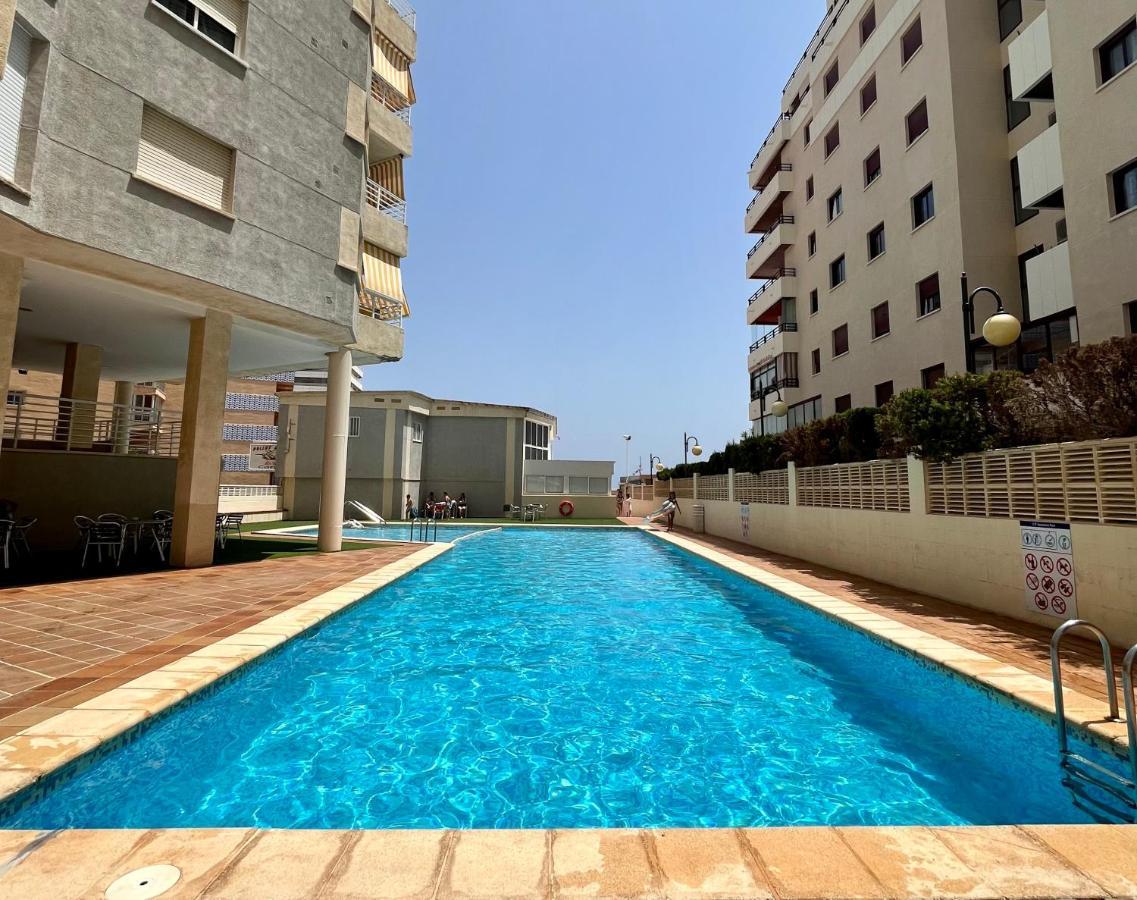 Primera Linea Con Piscina En Calpe Exteriör bild