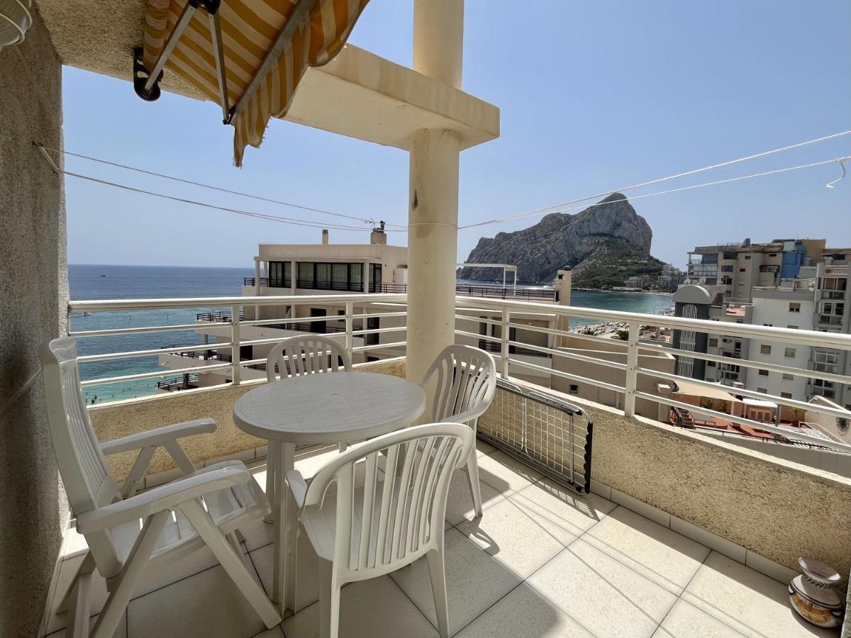 Primera Linea Con Piscina En Calpe Exteriör bild