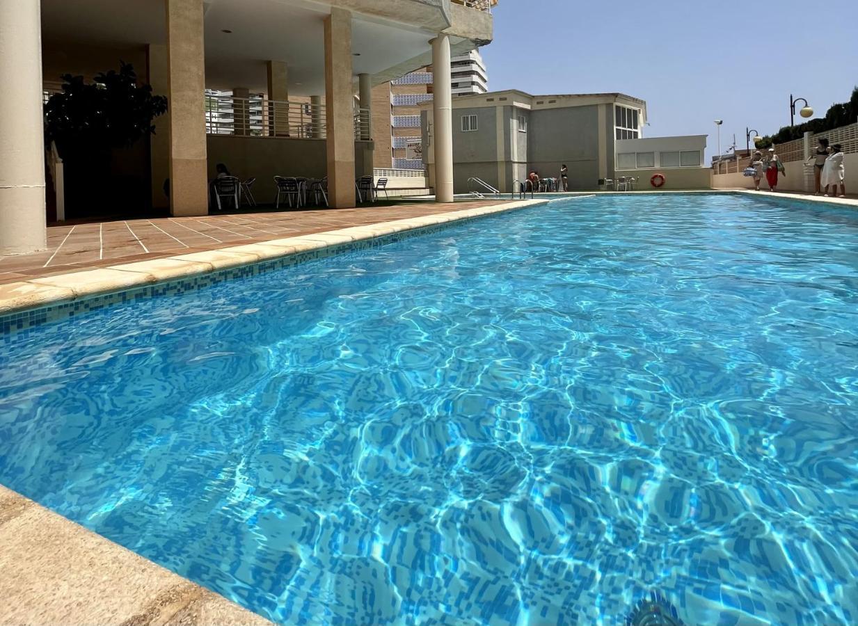 Primera Linea Con Piscina En Calpe Exteriör bild